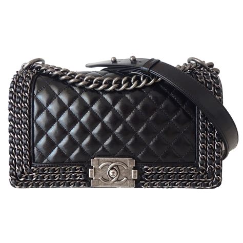 chanel boy bag black 2012 limited edition|Chanel boy original.